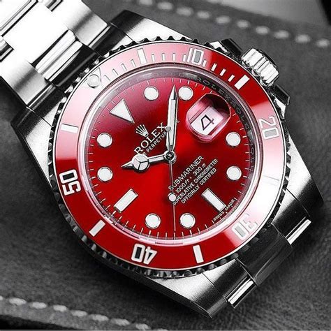 rolex date just dial red|rolex submariner red price.